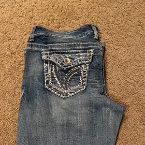 Brand new boot cut jeans. Never worn